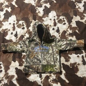 Cabelas Camo Zip Up Jacket 0-3 Months